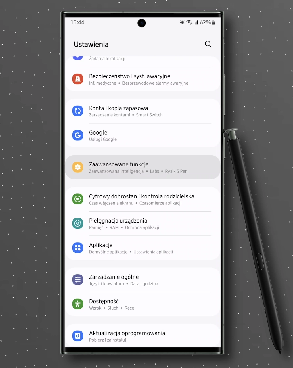 samsung-s24-pierwsze-ustawienia